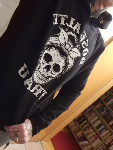 Customer photo review of Böse alte Frau - Damen Hoodie