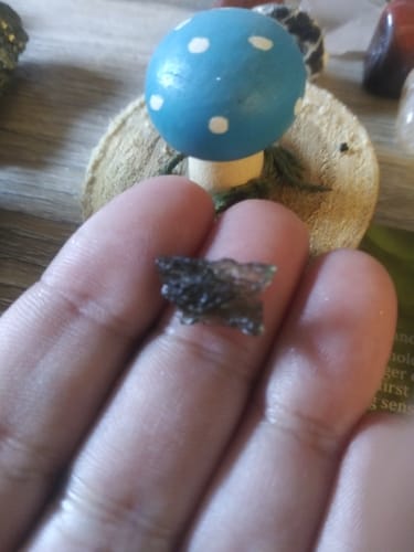 Customer photo review of Moldavite 🛸✨