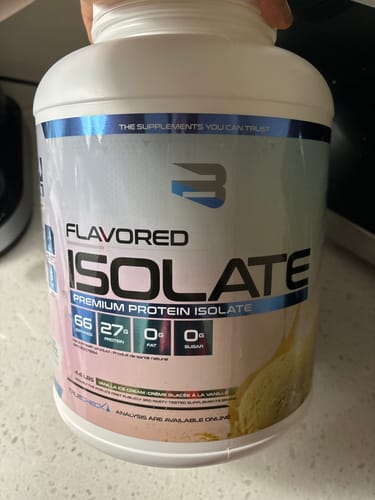 Customer photo review of Protein Isolate