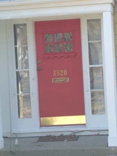 Customer photo review of Clear 6 Lite Glass and Frame Kit (Craftsman)