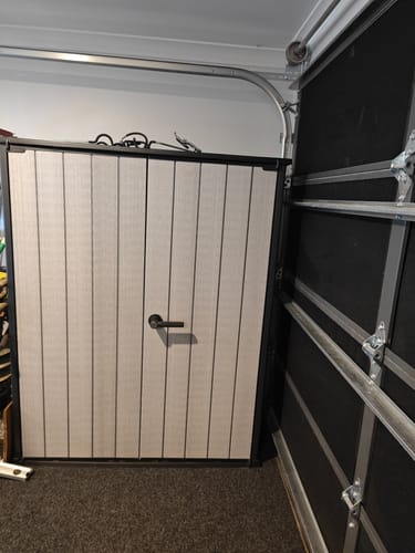 Customer photo review of High Store Plus Shed