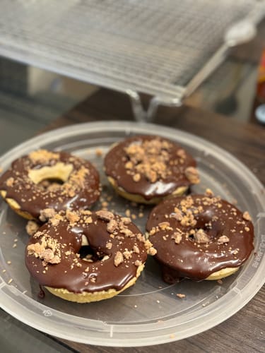 Customer photo review of Deluxe Edition Protein Donut Mix - Reese's®