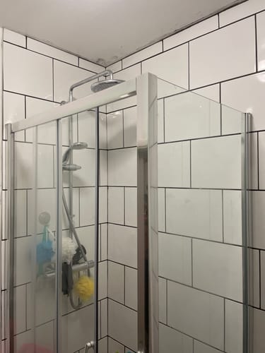 Customer photo review of ShowerWorX Lela 1000 x 700mm Sliding Shower Enclosure - 5mm Glass