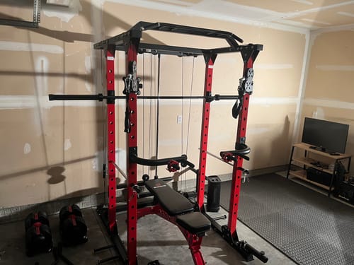 Customer photo review of Major Fitness PLM03 All-In-One Home Gym Power Rack