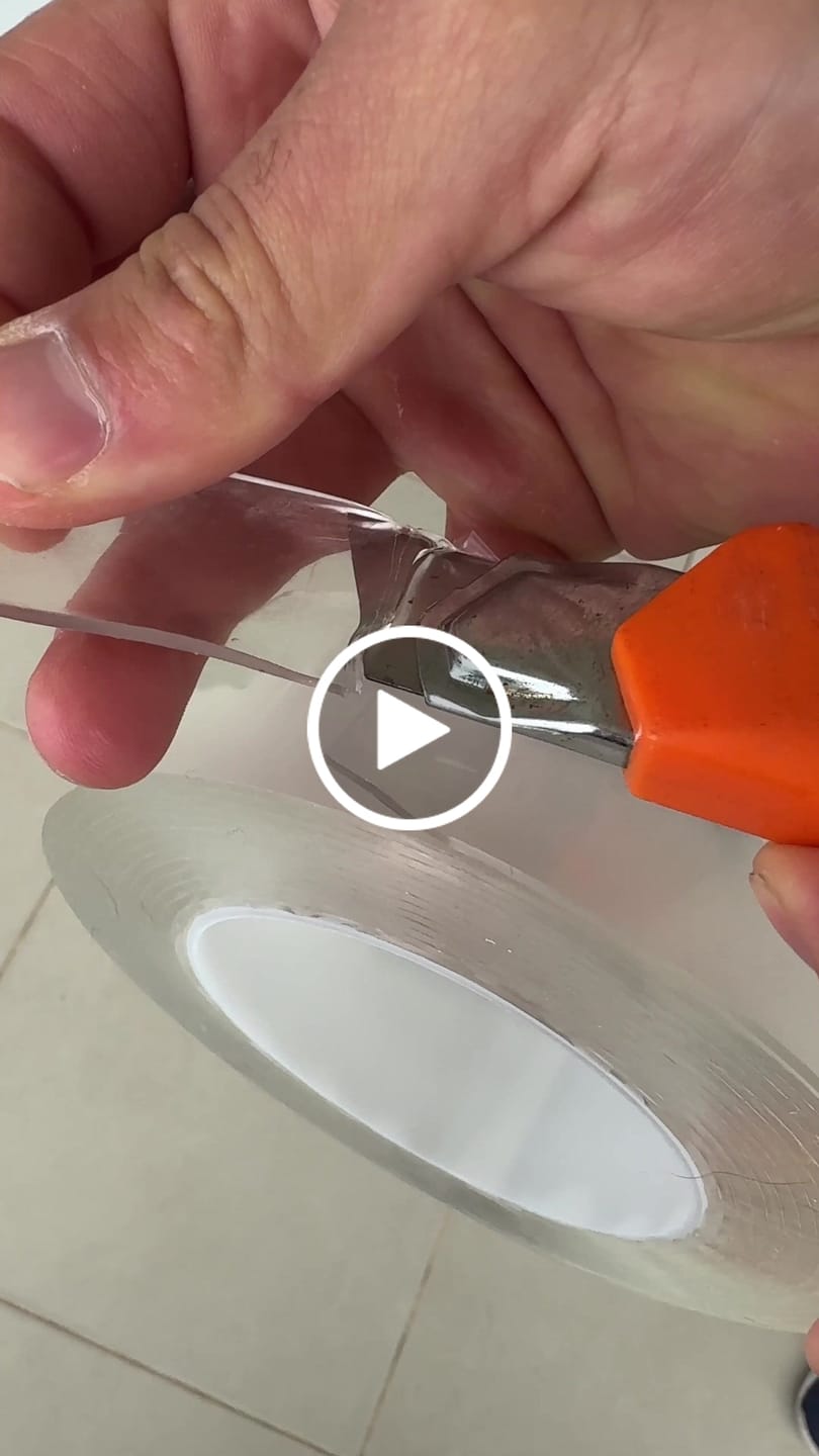 Customer video review of Cinta de Doble Faz Transparente Pegamucho de 5m Leisel