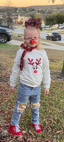 Customer photo review of PREORDER [Red] Fringe Tennies
