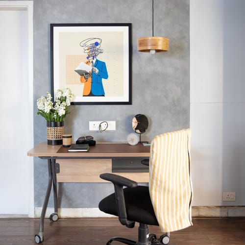Customer photo review of Conscious Pop Art Painting
