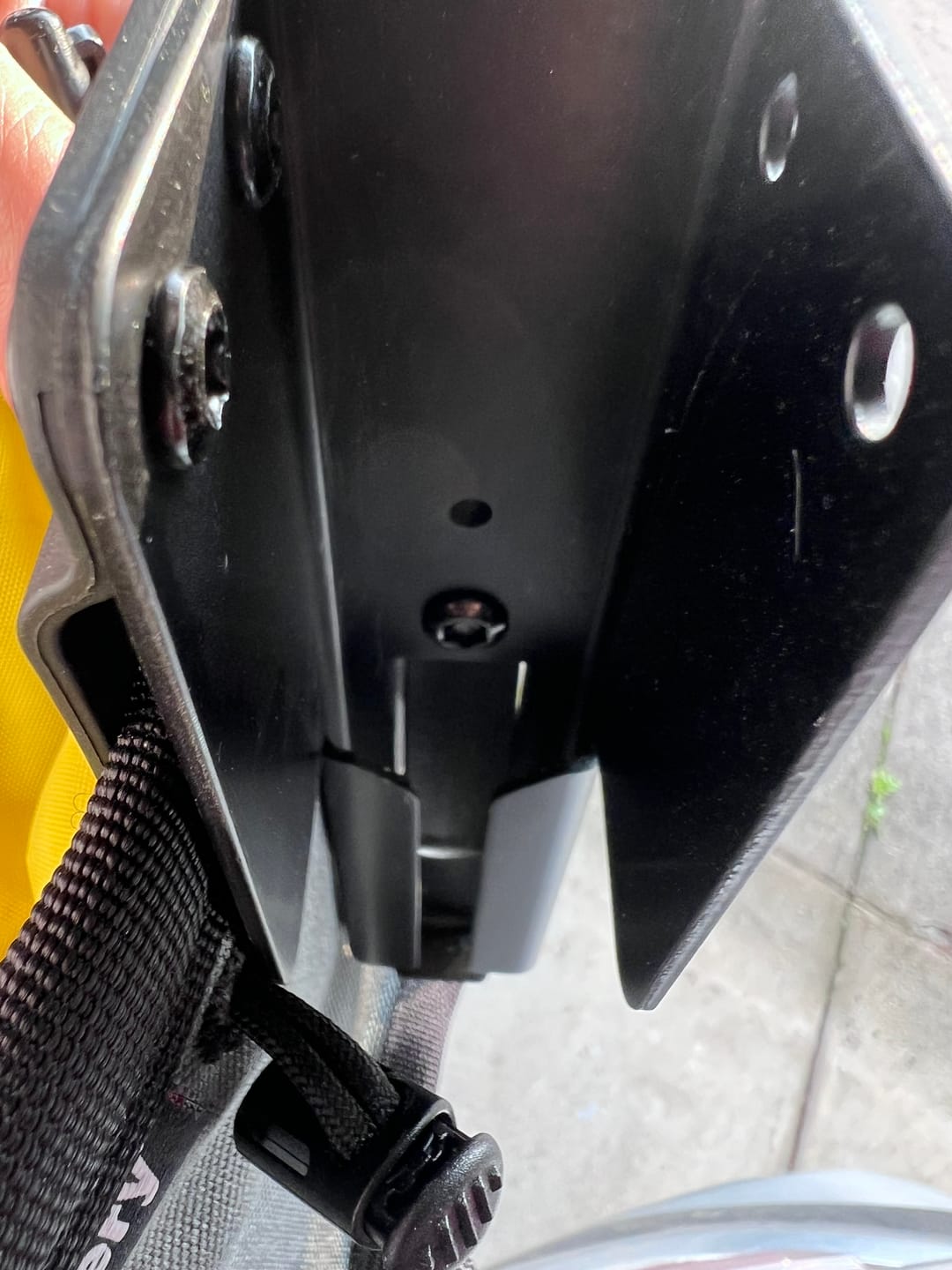 Customer photo review of SquareMaster | Clip-On Square Holster