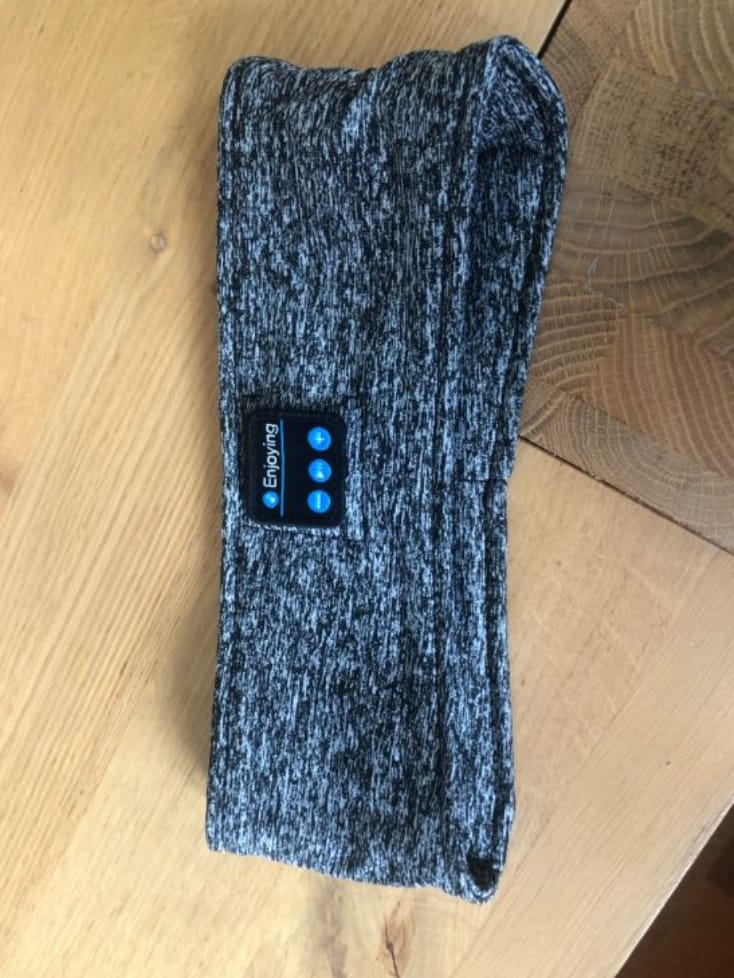 Customer photo review of SOUNDSLEEP HEADBAND™ - 50% OFF TODAY