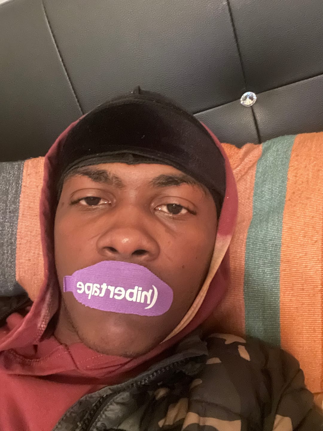 Customer photo review of Lavender-Infused Sleep Tape - 3 Month Supply