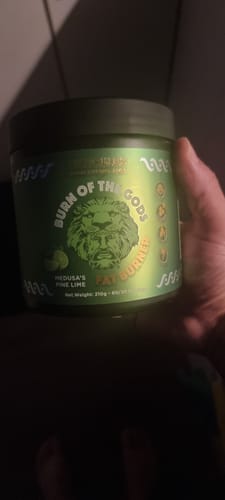 Customer photo review of Burn of the Gods - Fat Burner
