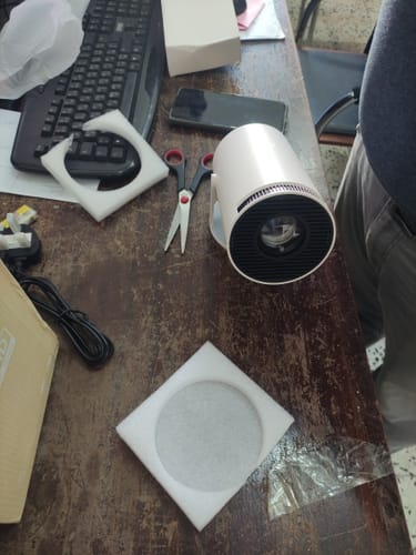 Customer photo review of NEXTPROJECTA PRO™ - Smart HD Projektor