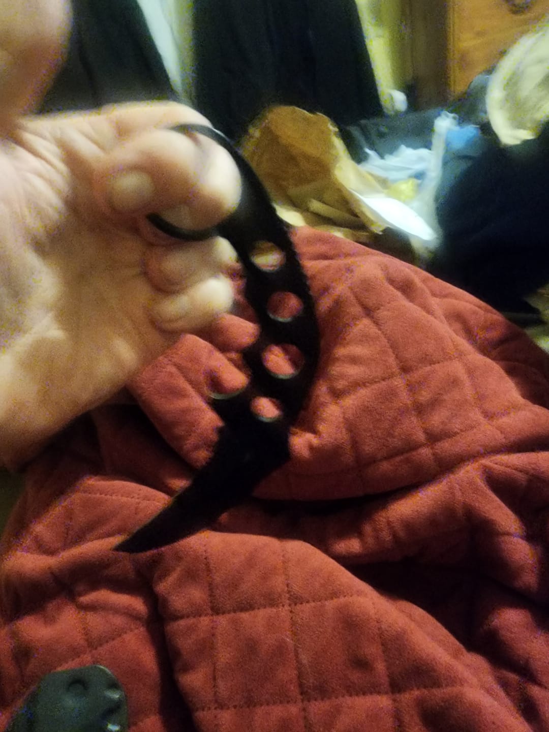 Customer photo review of Deep 6 Karambit