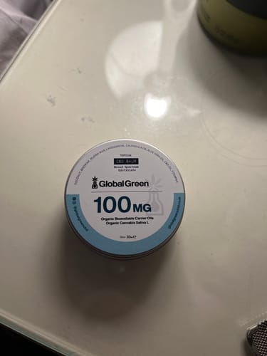 Customer photo review of CBD Balm 100mg