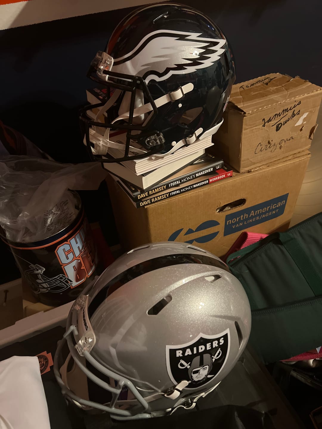 Customer photo review of Las Vegas Raiders Riddell Speed Authentic Football Helmet