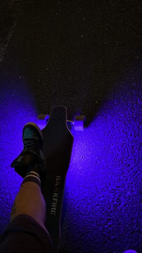 Customer photo review of Backfire Zealot S Belt Drive Electric Skateboard