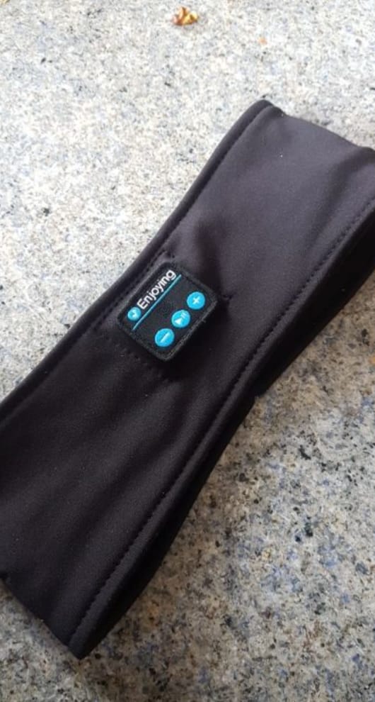 Customer photo review of SOUNDSLEEP HEADBAND™ - 50% OFF TODAY