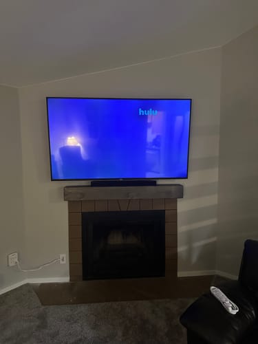 Customer photo review of Rustic Mantels