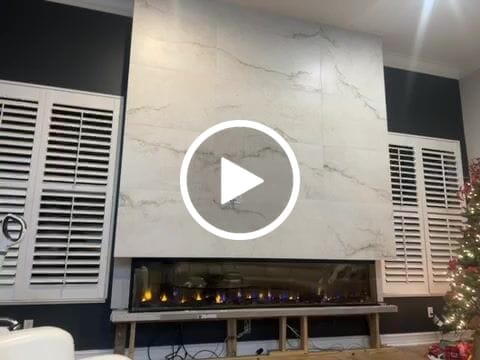 Customer video review of Dimplex IgniteXL Bold 100" Smart Linear Multi-Side View Built-In Electric Fireplace