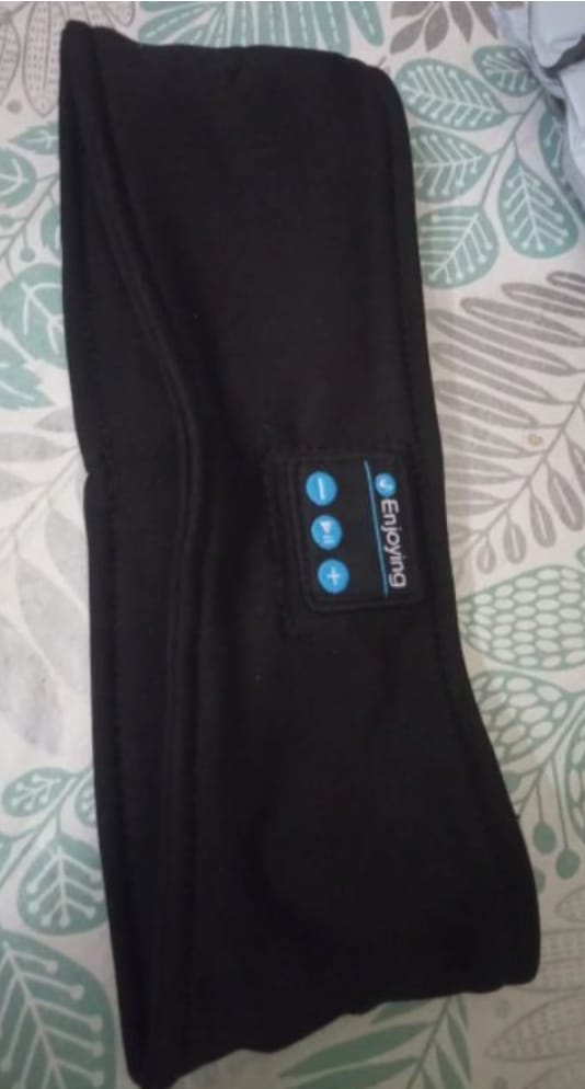 Customer photo review of SOUNDSLEEP HEADBAND™ - 50% OFF TODAY