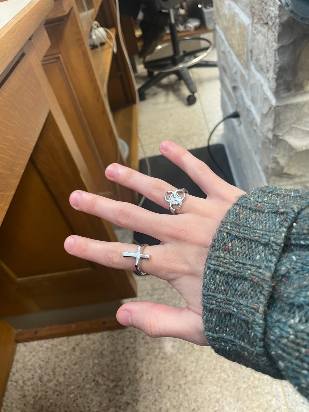 Customer photo review of BIOHAZARD RING