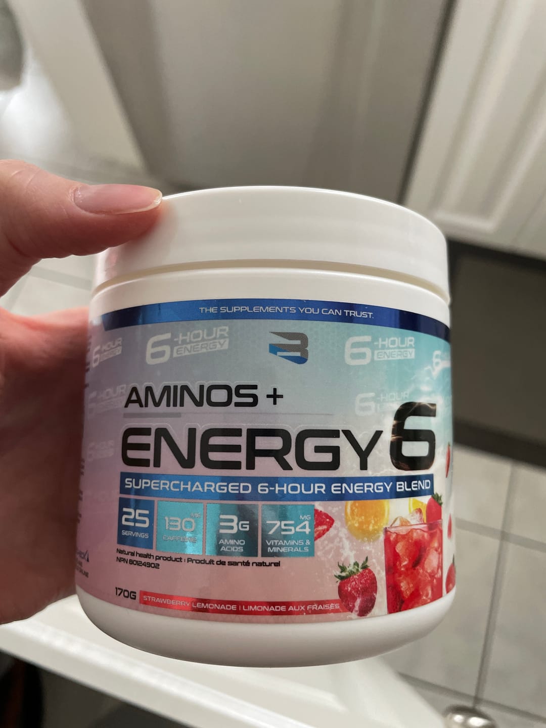 Customer photo review of Believe - Aminos+ Energy 6 - 170g