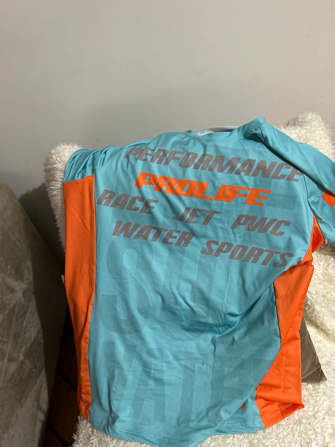 Customer photo review of Camisa UV Masculina Life