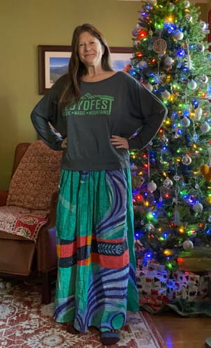 Customer photo review of Eden Kantha Skirt SM (2410)