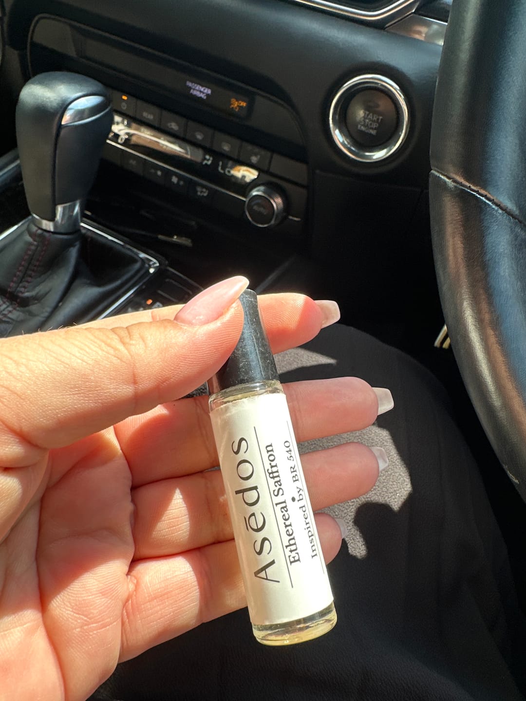 Customer photo review of ETHEREAL SAFFRON PERFUME OIL