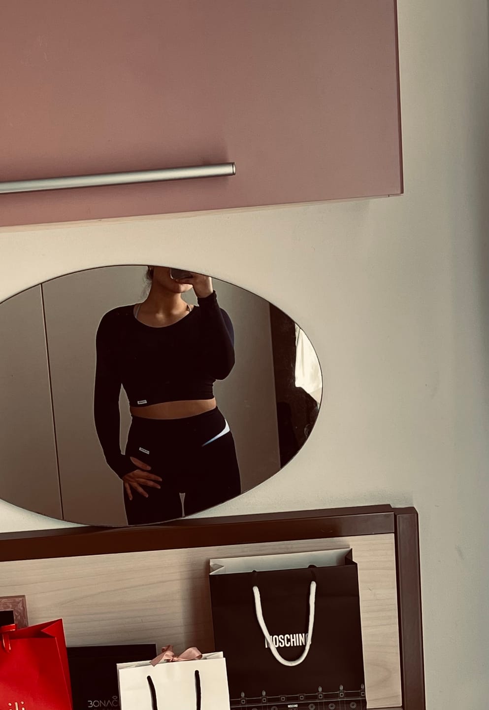 Customer photo review of Leggings Push up Gym Fashion Blu notte