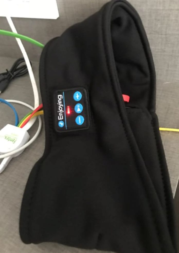 Customer photo review of SOUNDSLEEP HEADBAND™ - 50% OFF TODAY