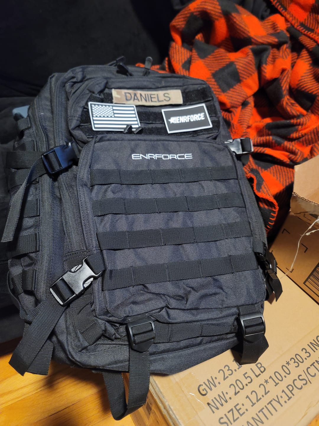 Customer photo review of Tactical Backpack