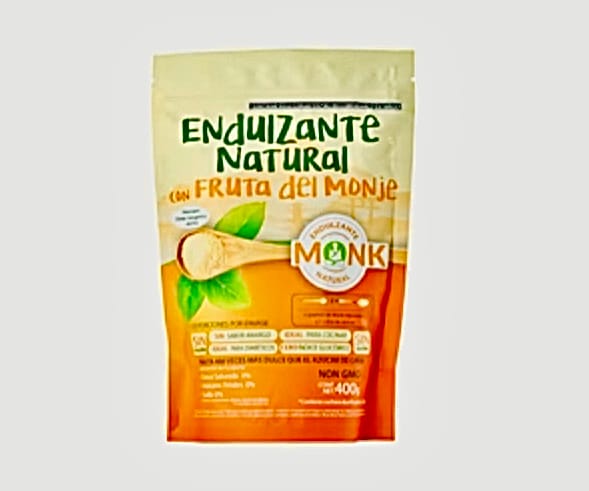 Customer photo review of Monk®: Endulzante natural fruta del monje (monk fruit) 400 g.