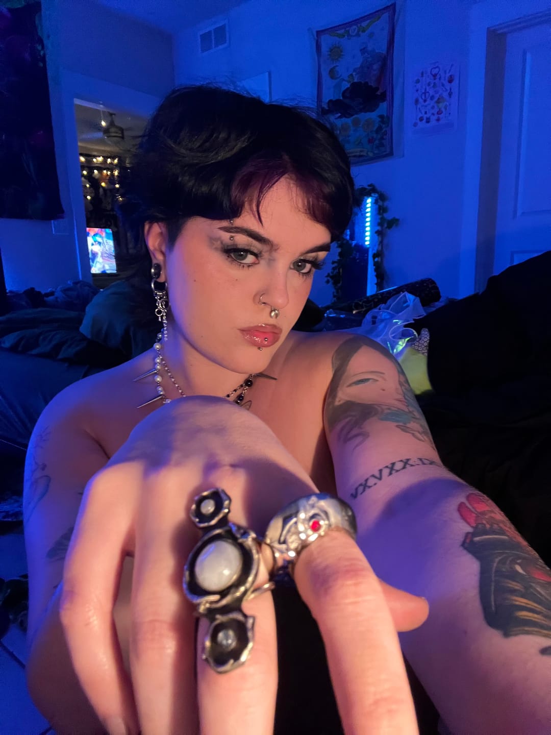 Customer photo review of XL LUNA RING