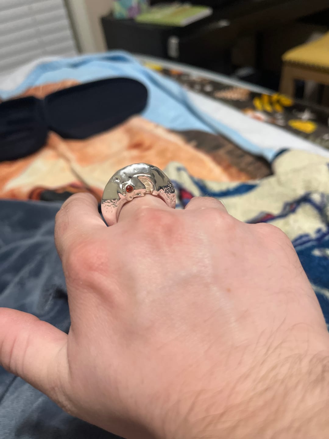 Customer photo review of XL LUNA RING