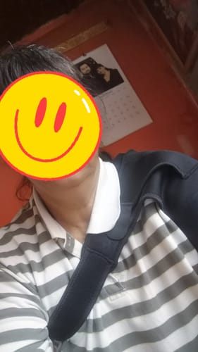 Customer photo review of Kompressziós Neoprén Vállrögzítő
