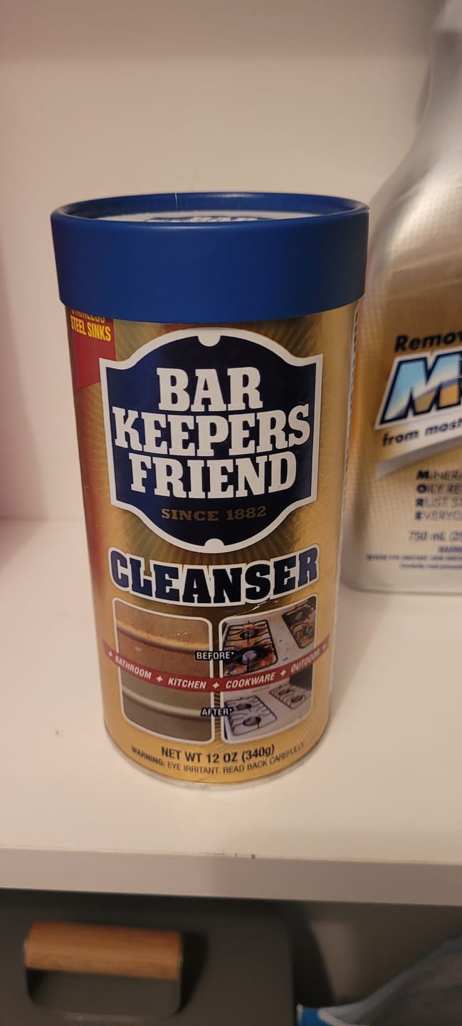 Customer photo review of Bar Keepers Friend Re-Usable Lid