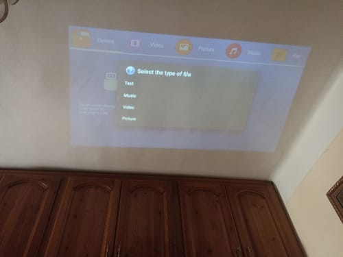 Customer photo review of NEXTPROJECTA PRO™ - Smart HD Projektor