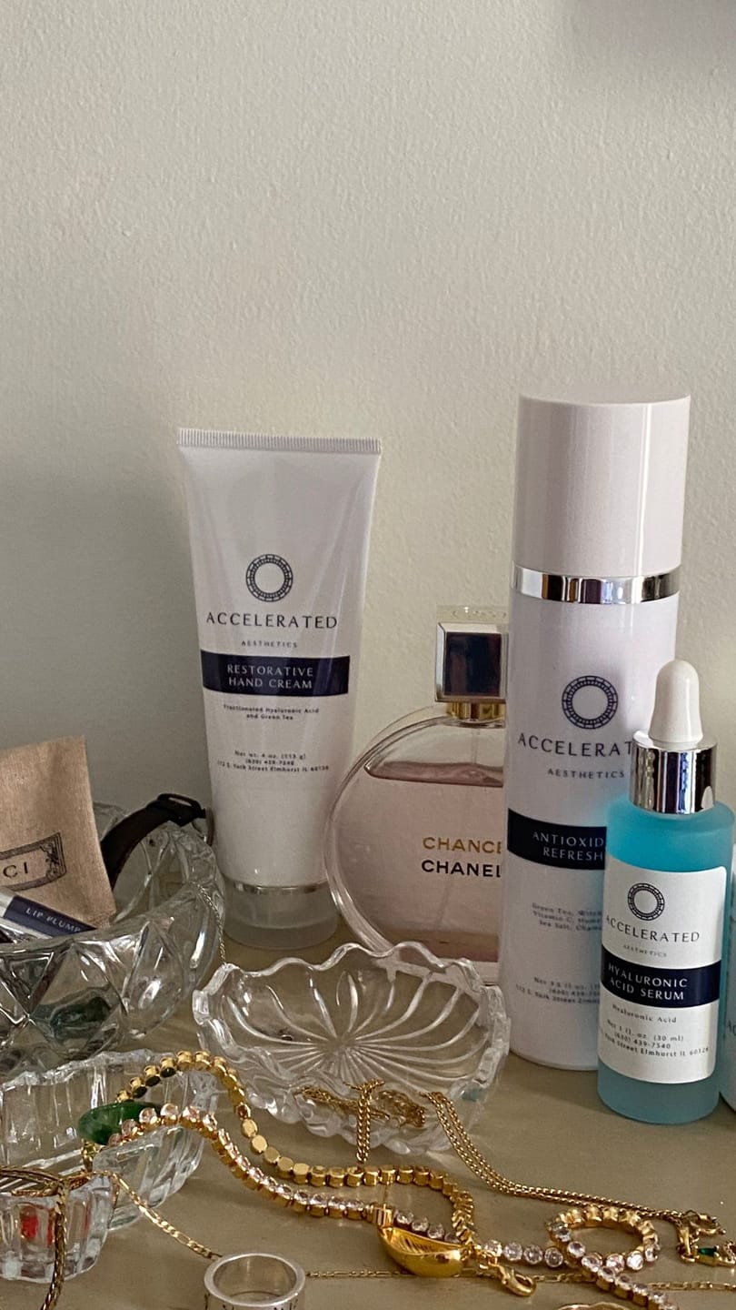 Customer photo review of Hyaluronic Acid Serum
