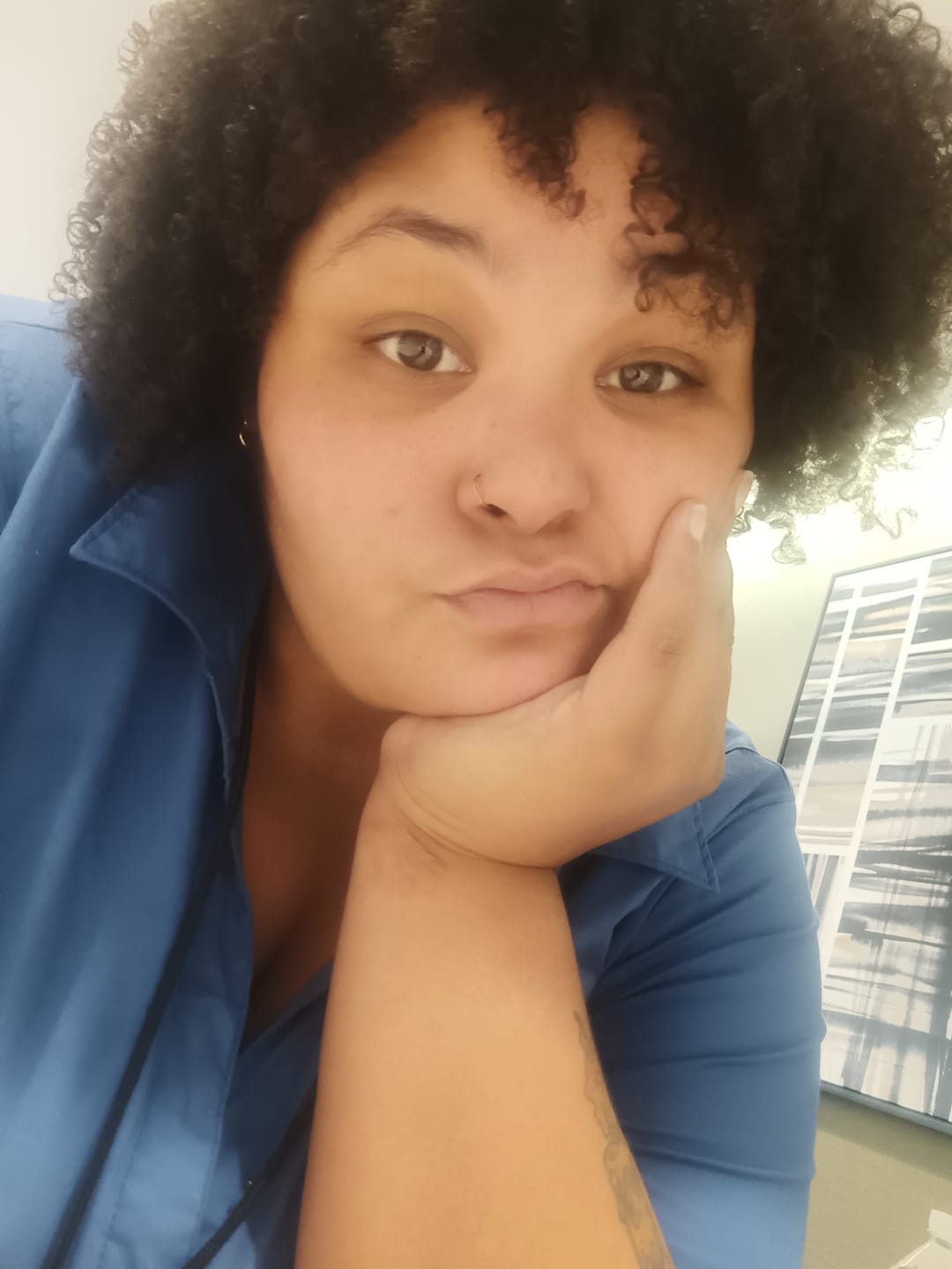 Customer photo review of Curl Enhancer Cream