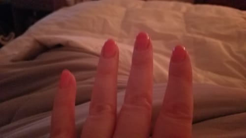 Customer photo review of Rocket Nail Jelly - Bubblegum