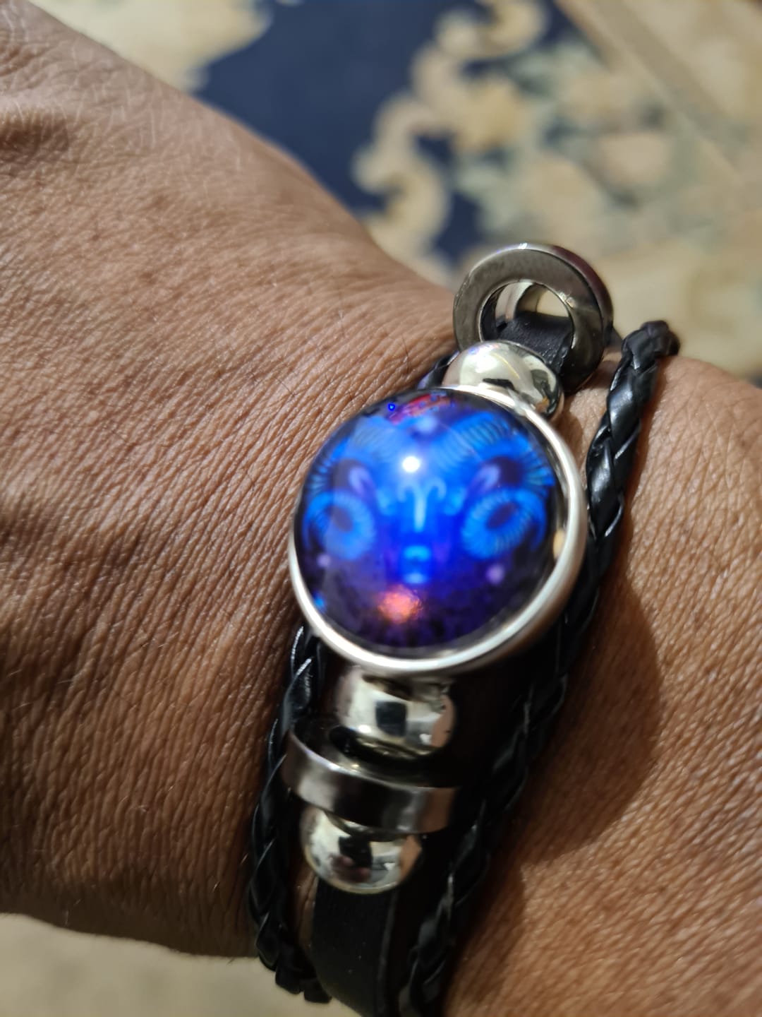 Customer photo review of Aries Spirit Bracelet