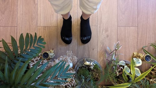 Customer photo review of HEMY Waterproof Socks