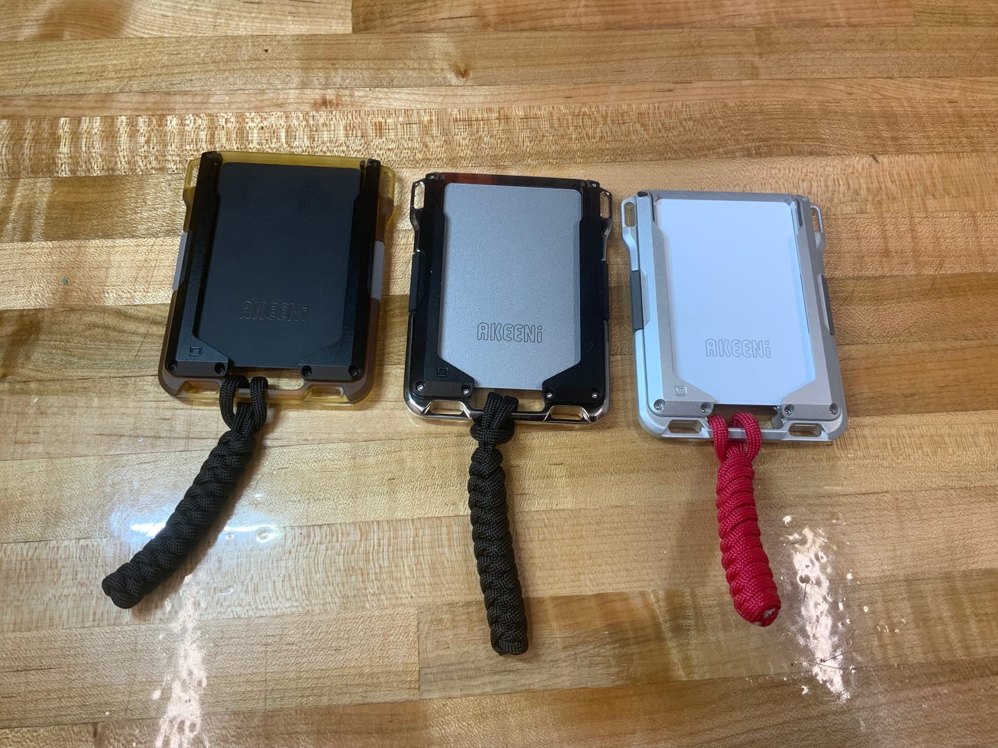 Customer photo review of M2 MAVERICK™ WALLET - NICKEL PLATED - HAND POLISHED - SINGLE POCKET LEATHER