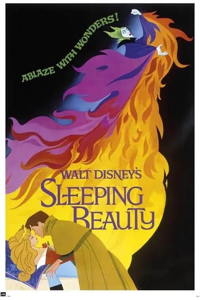 Customer photo review of Disney's Tornerose Plakat Retro
