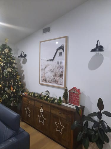 Customer photo review of House by the Sea Art Print