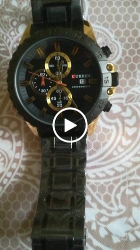 Customer video review of Curren Dublino® orologio uomo acciaio