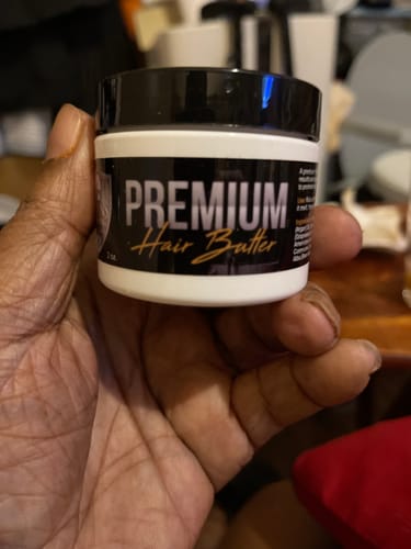 Customer photo review of Premium Hair Butter
