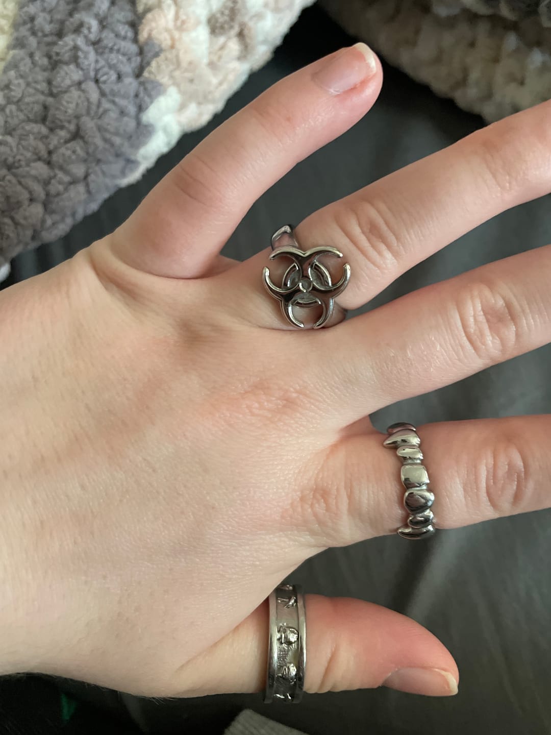 Customer photo review of BIOHAZARD RING