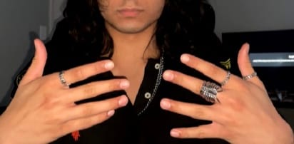 Customer photo review of RIBCAGE RING